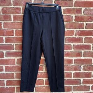 Eileen Fisher $198 Washable Flex Ponte Pintuck Pants medium NEW